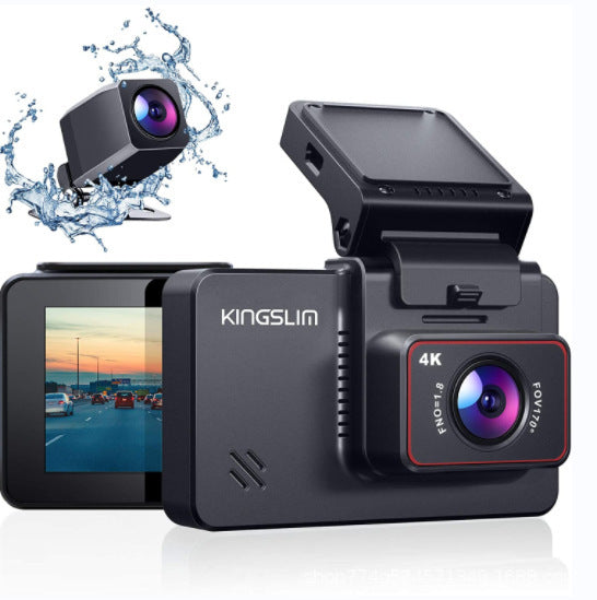 4K HD Night Vision Driving Recorder Dual Lens 360 Degree Parking 24H Dual Camera