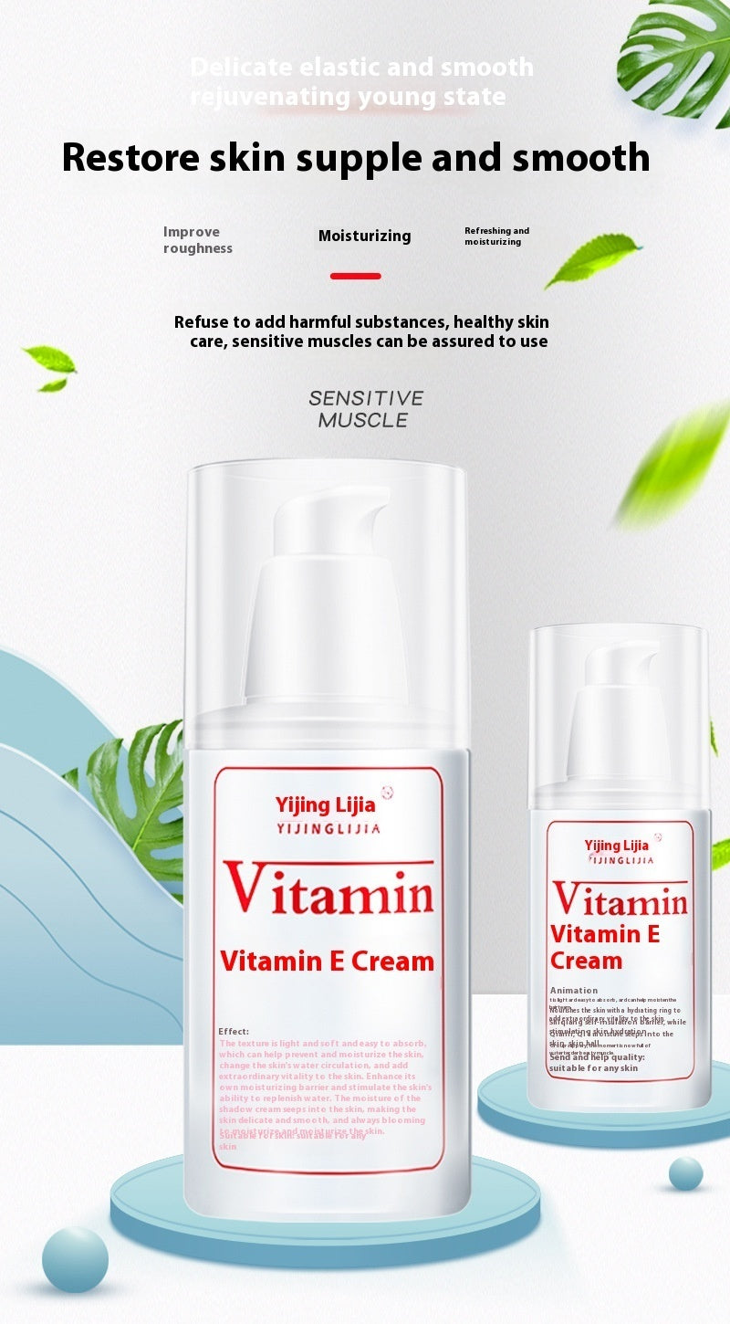 Vitamin E Cream Moisturizing And Nourishing Skin Care Body Care Vitamin E Milk